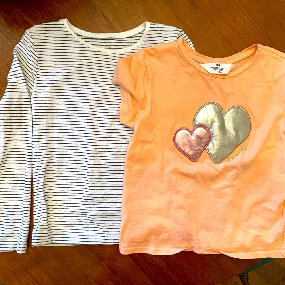 H&M Back to School Shirt Bundle- sz 6X/7